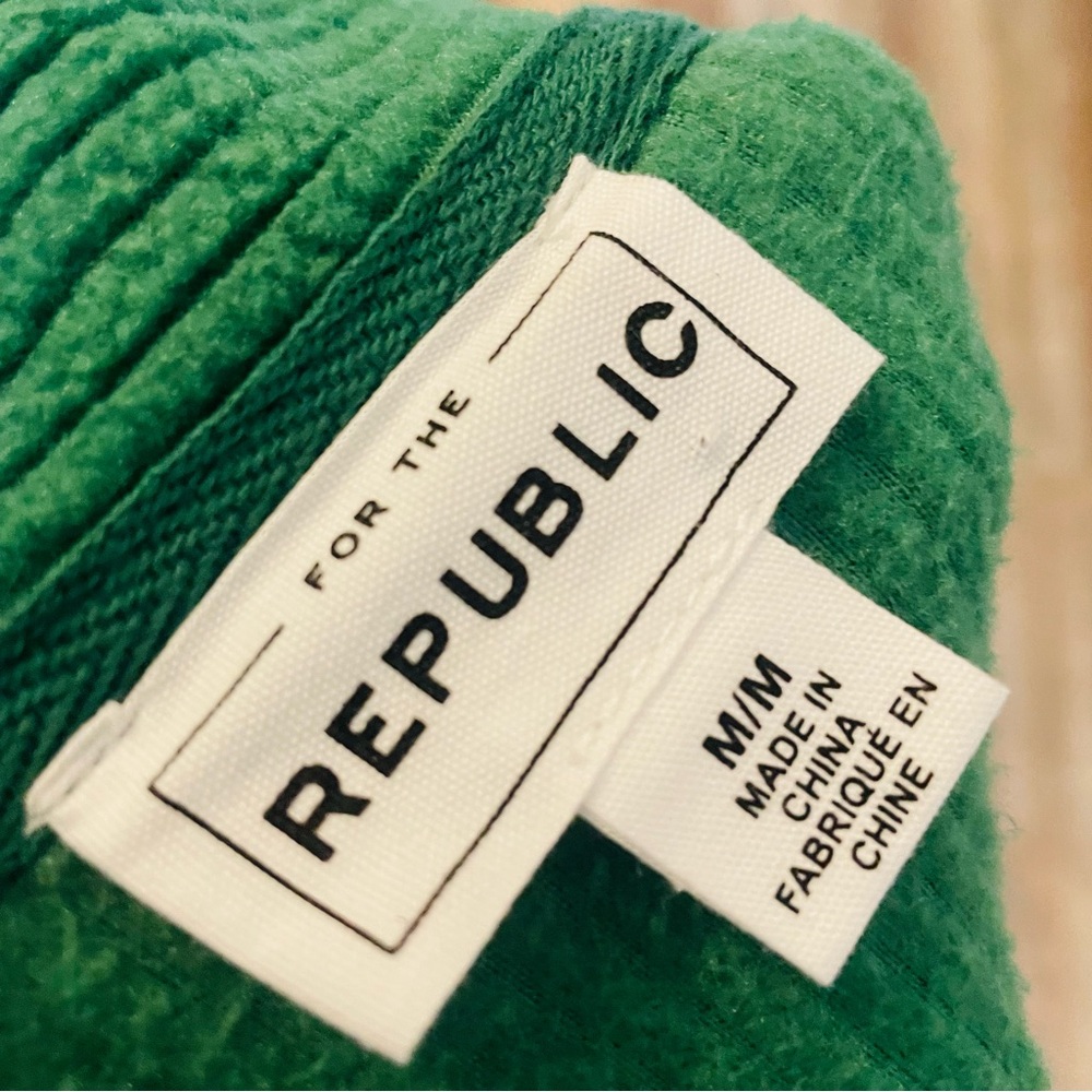 For the Republic Fleece Button Up Jacket - Picture 6 of 7